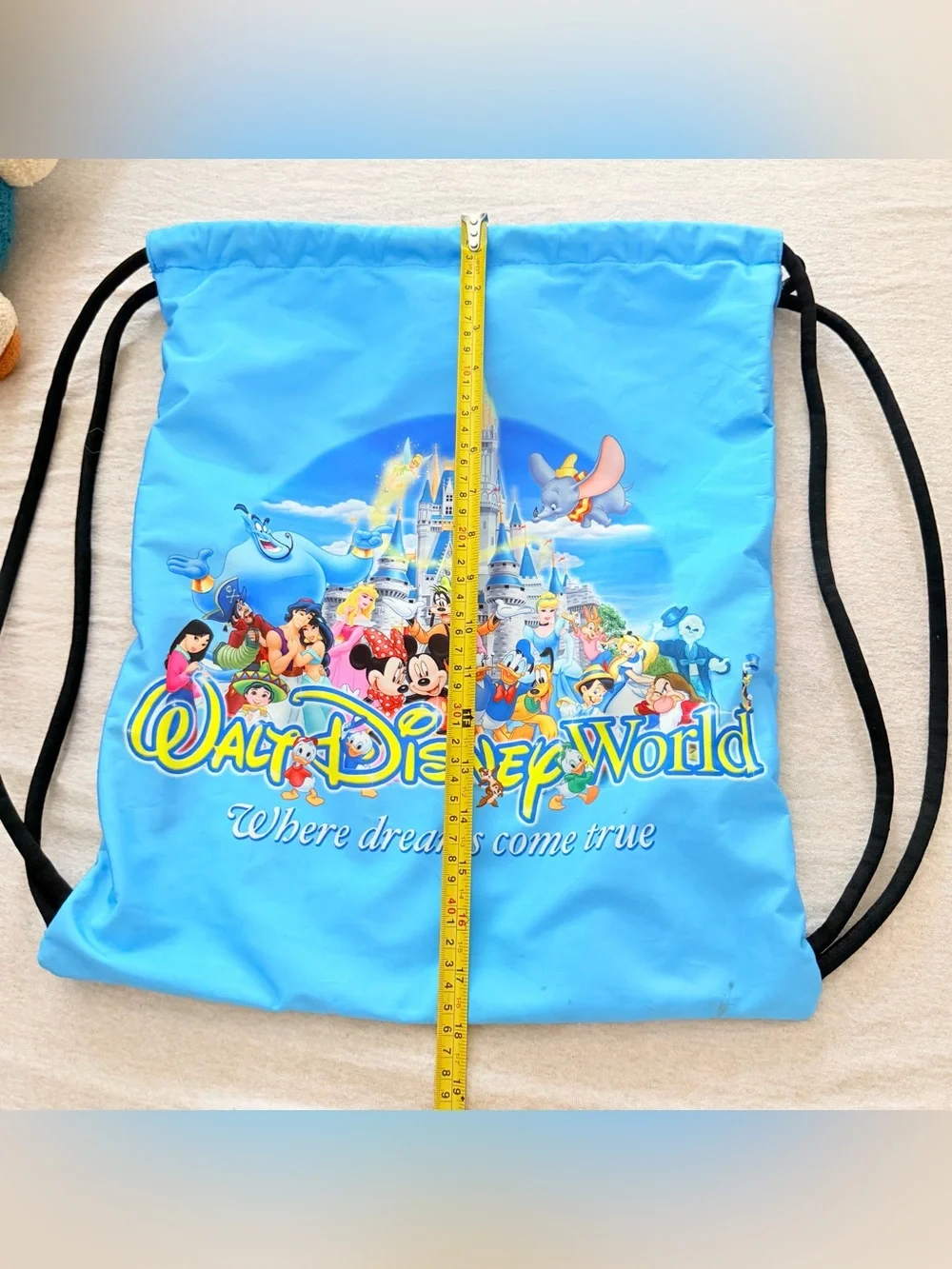 Disney parks Storybook Characters Drawstring Backpack